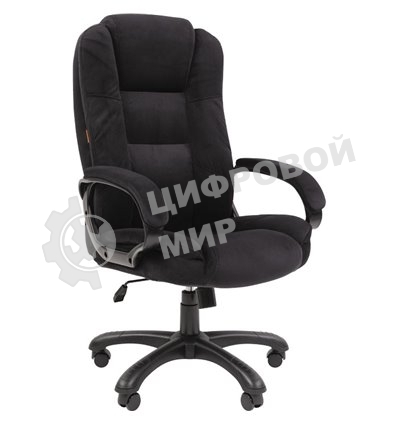 Кресло офисное Chairman Home 600 ткань Т-84 черный (7158676) Россия
