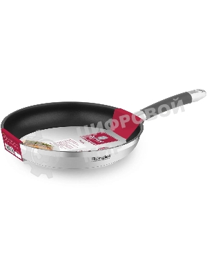 Сковорода Rondell Prime RDS-1676, 24 см, без крышки, стальной