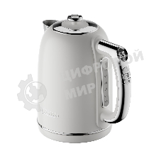 Чайник электрический Galaxy Line GL 0361 белый 1.7 л, 2200 Вт, нерж.сталь/пластик