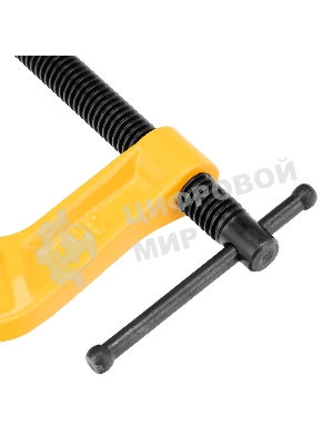 Струбцина Denzel G-образная усиленная, 75 мм