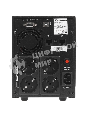 Источник бесперебойного питания CyberPower VALUE2200ELCD/2200 ВА/1320 Вт/4 х CEE 7 (евророзетка)