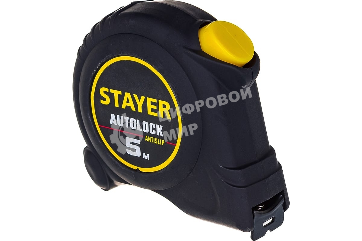 Рулетка с автостопом STAYER АutoLock 5м/19мм
