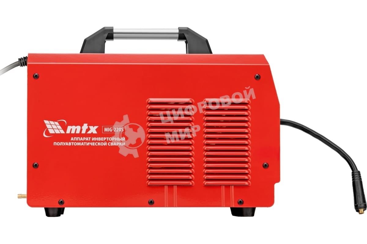 Аппарат инвертор. полуавтомат. cварки MTX MIG-220S, 220A, ПВ 60%, катушка 5 кг