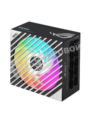 Блок питания ASUS ROG-LOKI-1000P-SFX-L GAMING (90YE00N1-B0NA00), 1000Вт, 80 PLUS Platinum, 135мм, модульный, серый и черный