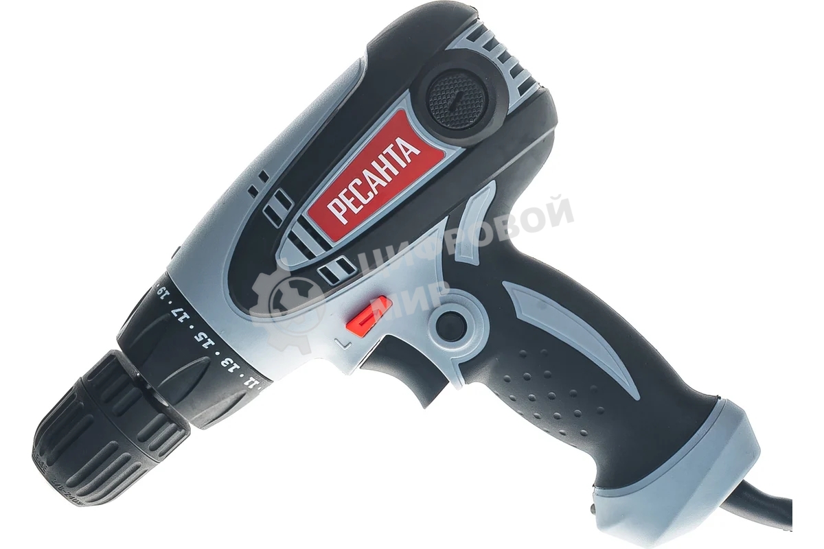 Дрель-шуруповерт Ресанта СШ-550-1 75/16/2, Сетевая, 550Вт