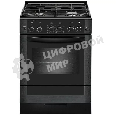 Плита газовая Gefest ПГ 6300-02 0346 черный, конфорок 4 шт, духовка 52 л, 60 см x 85 см x 60 см