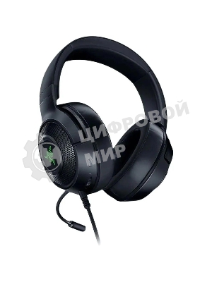 Гарнитура Razer Kraken V3 X (2022) чёрный, проводная, USB, подсветка