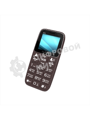 Мобильный телефон Maxvi B110 коричневый