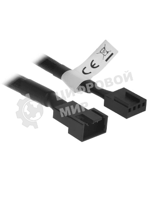 Вентилятор для корпуса Thermaltake TOUGHFAN 14 черный, 140 мм, 2000 об/мин, 33.2 дБ, 4 pin