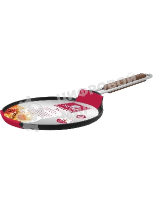 Сковорода блинная Rondell Fjord RDA-1797 круглая 25 см покрытие: Xylan Plus ручка несъемная (без крышки) черный