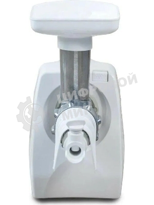 Мясорубка электрическая Ротор Люкс ЭМШ 35/300-3 белый, 1500 Вт, 0.6 кг/мин, реверс, насадки - 4