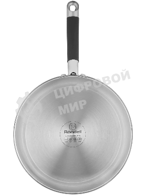Сковорода Rondell Prime RDS-1676, 24 см, без крышки, стальной