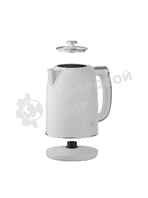 Чайник электрический Galaxy Line GL 0361 белый 1.7 л, 2200 Вт, нерж.сталь/пластик