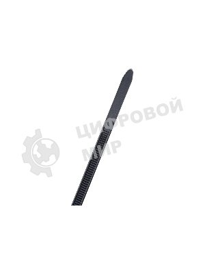 Хомут кабельный 4.8х400 нейл. черный (уп. 100 шт) IEK UHH32-D048-400-100