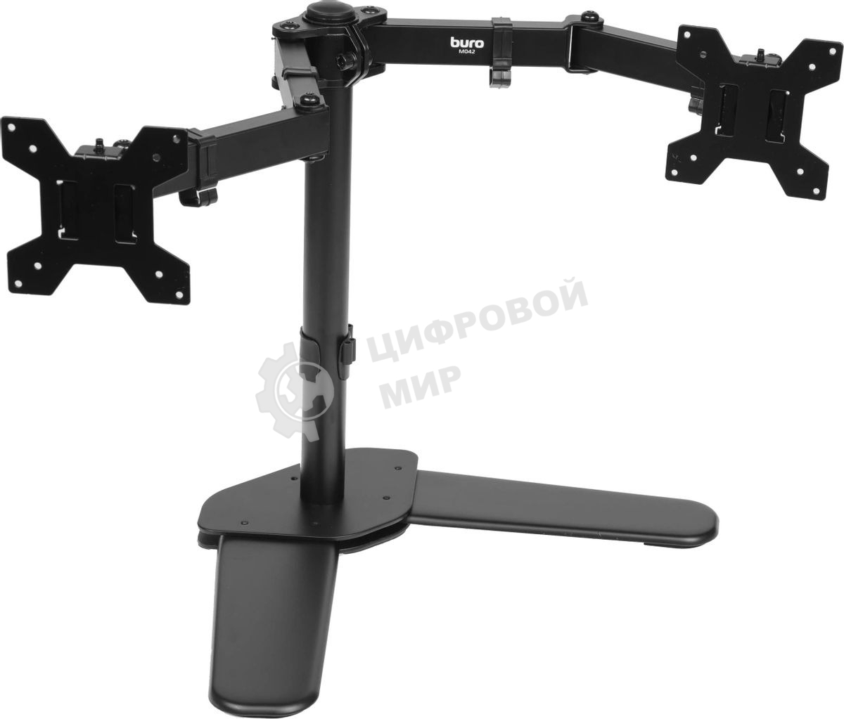 Кронштейн для мониторов ЖК Buro M042 черный 17