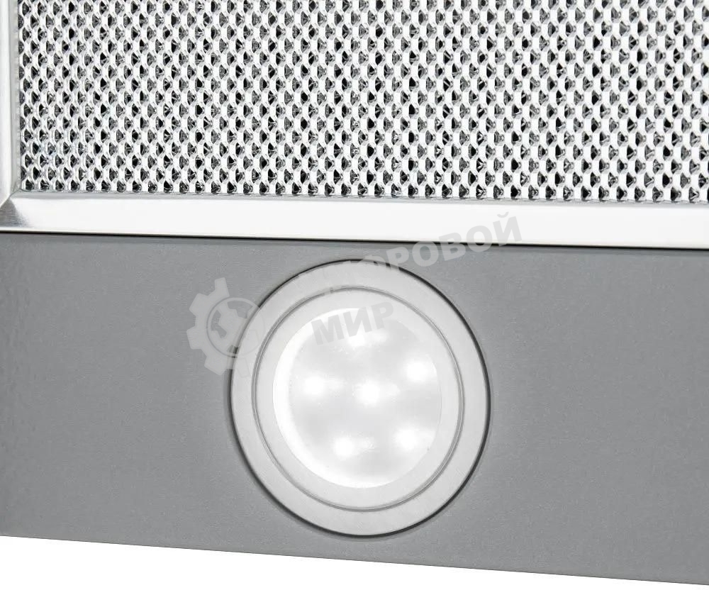 Вытяжка встраиваемая Maunfeld VS Light 50 нержавеющая сталь, 50 см, 520 куб. м/ч, 56 дБ