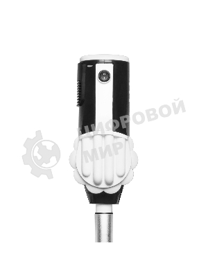 Пылесос вертикальный BBK BV2512 черный/белый, питание от сети, 100 Вт, уборка сухая, пылесборник 0.5 л