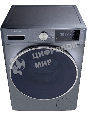 Стиральная машина Maunfeld MFWM1410SB02 темно-серебристый, загрузка фронтальная 10 кг, 1400 об/мин., класс: А+++