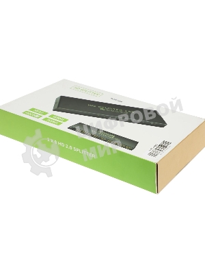 Сплиттер аудио-видео Premier 5-872-8V2 HDMI (f)/8xHDMI (f) черный