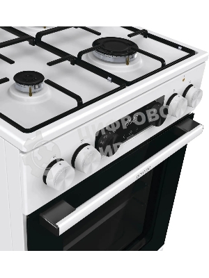 Плита комбинированная Gorenje GK5C60WJ белый, конфорок 4 газовых, духовка 62 л, 50 см x 85 см x 59.4 см
