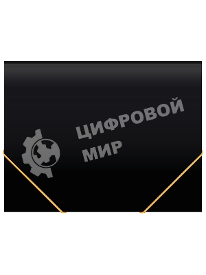 Папка-портфель Бюрократ Black Opal BLPP13 13 отделений, A4, пластик, 0.7мм, черный/ассорти