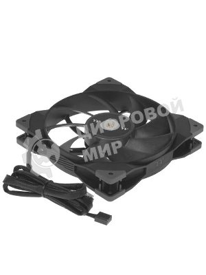 Вентилятор для корпуса Thermaltake TOUGHFAN 14 черный, 140 мм, 2000 об/мин, 33.2 дБ, 4 pin