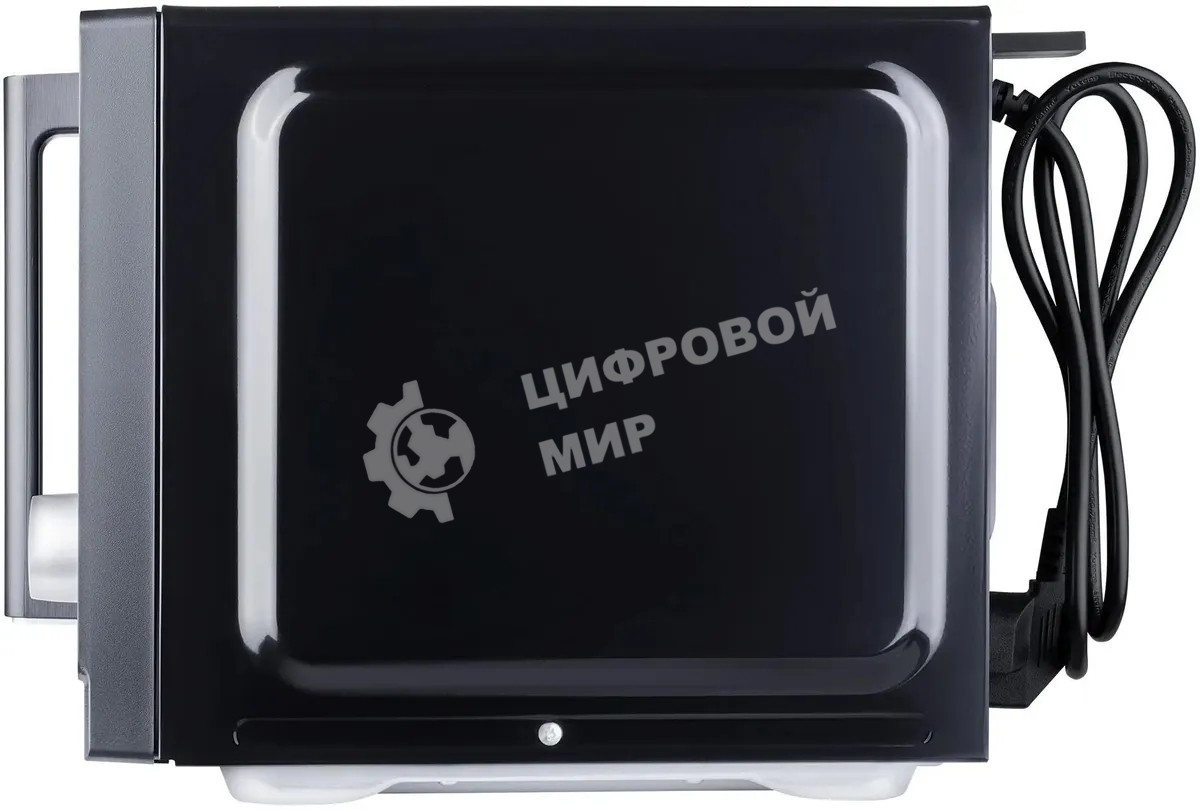 Микроволновая печь Hyundai HYM-D3013 черный, 25 л, 800 Вт, переключатели - кнопки, поворотный механизм