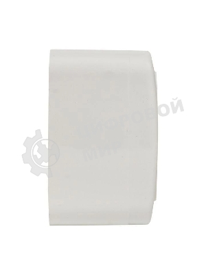 Розетка EKF EGR10-022-10 б/з, 10А, ОП Basic Минск белый