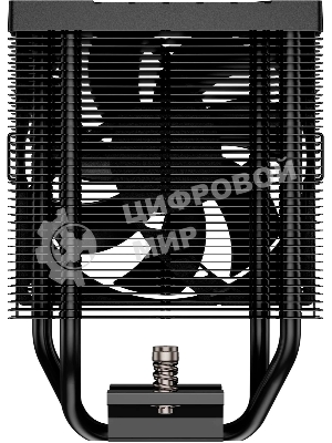 Устройство охлаждения(кулер) PcCooler R300 BK Soc-AM5/AM4/1200/1700/1851 черный 4-pin 18-30dB Al+Cu 150W Ret (R300-BKNWYX-US)