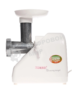 Мясорубка электрическая Белвар КЭМ-36/220-4-30 белый, 1000 Вт, 0.6 кг/мин, реверс, защита от перегрузки, насадки - 5