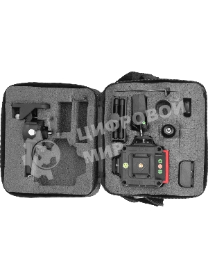Лазерный уровень м-призм. MTX ML 360-4 Basic SET, 30 м, зеленый луч, акк. Li 3000 мА·ч, сумка
