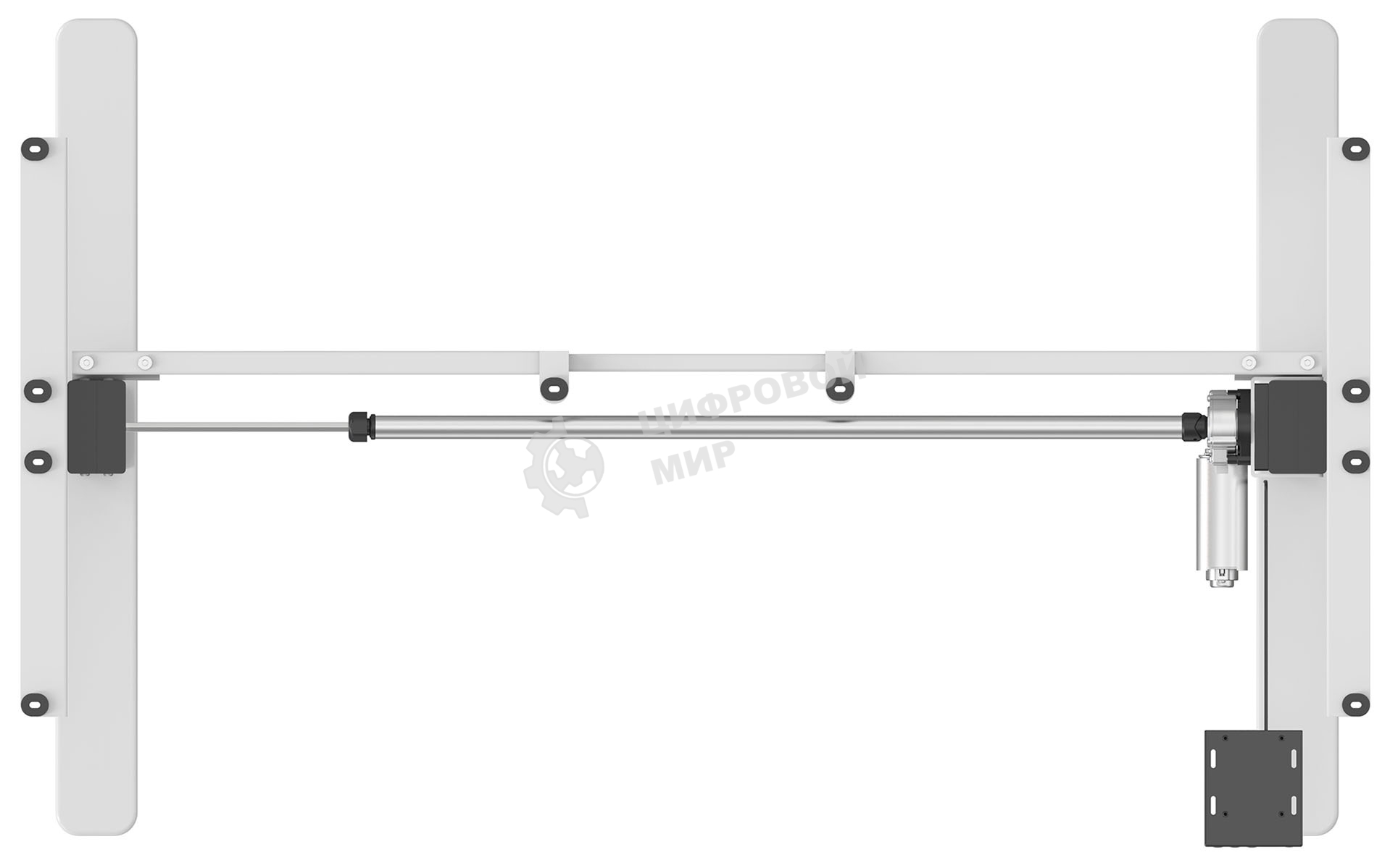 Подстолье Cactus CS-EDF-WT каркас белый