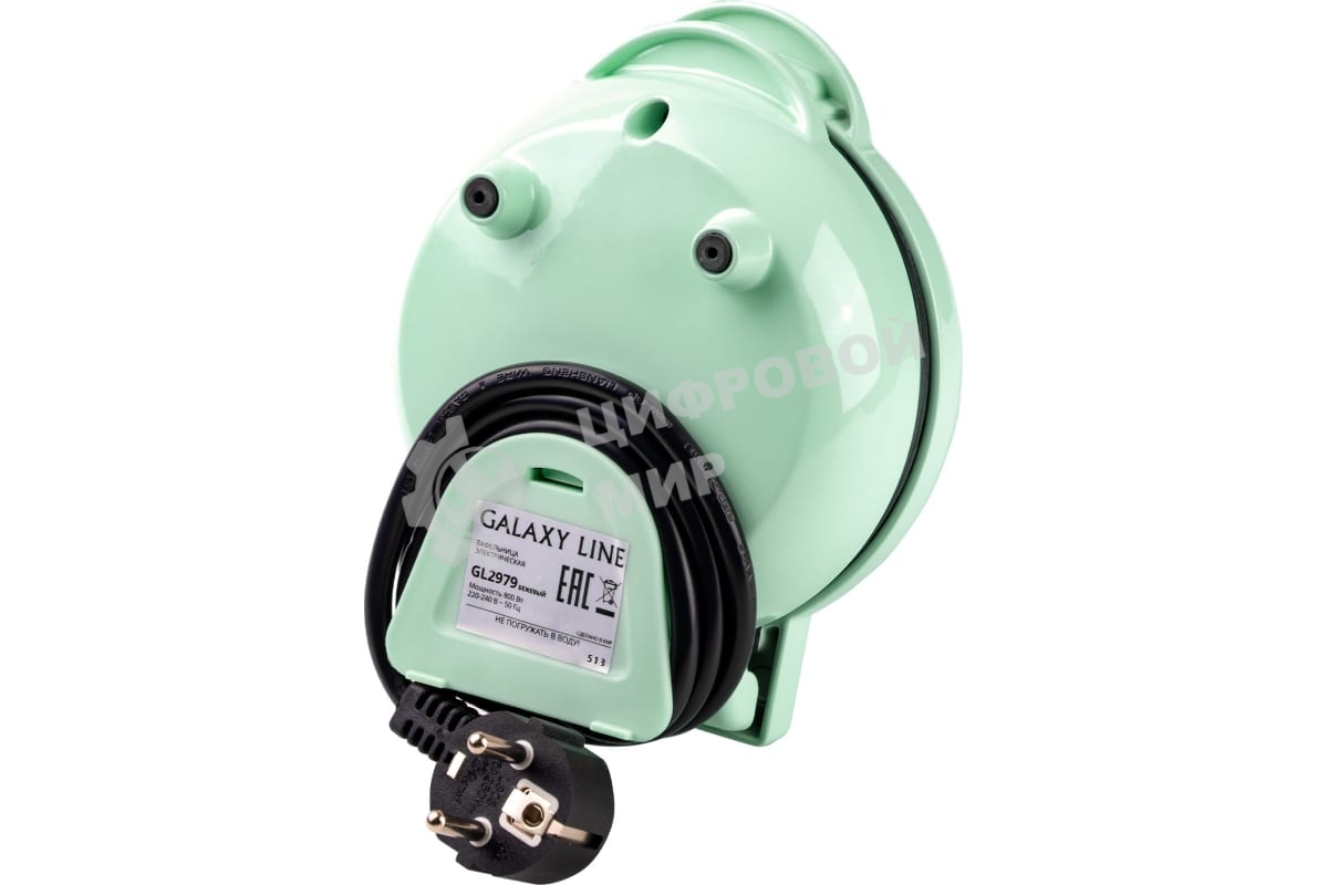 Вафельница Galaxy Line GL2979, мятный