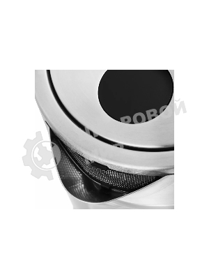 Чайник электрический Kitfort КТ-647 1л. 2200Вт нержавеющая сталь/черный (корпус: стекло)