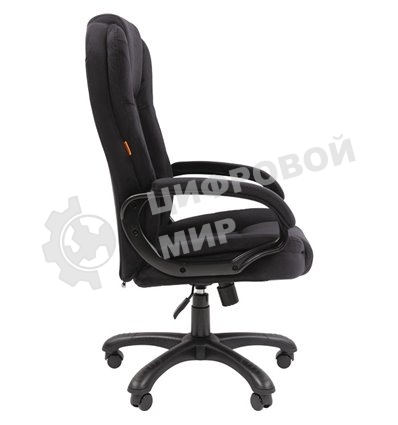 Кресло офисное Chairman Home 600 ткань Т-84 черный (7158676) Россия