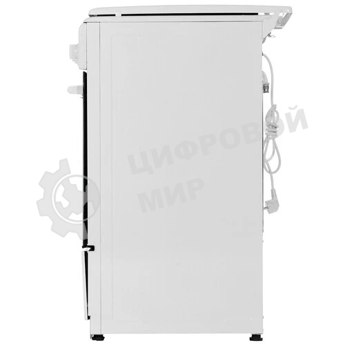 Плита комбинированная Cezaris ПГЭ 1000-05 белый, конфорок 4 шт, духовка 45 л, 51 см x 85 см x 52 см