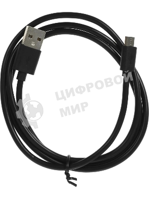 Кабель Buro BU-MICROUSB-1M USB (m)-micro USB (m) 1м черный