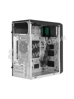 Компьютерный корпус Minitower ExeGate mEVO-7805-XP400 (mATX, БП XP400 с вент. 12см, 2*USB+1*USB 3.0, аудио, черный, с 2*RGb подсветкой)