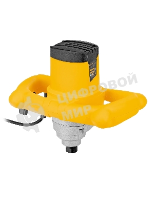 Миксер строительный Denzel EM-1-1200, 1200 Вт, 0-680 об/мин