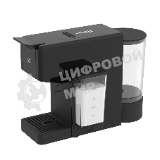 Капсульная кофеварка BQ CCM1064A Black. 3 в 1: Nespresso, Dolce Gusto, молотый кофе/Давление 20 бар/Итальянская помпа/Автоматический капучинатор/DuoBoil - технология быстрого приготовления кофейных напитков/Выбор объема порции/Объем резервуара для воды 850 мл/Объем резервуара для молока 200 мл/Длина шнура 1 м/Автооключение/Защита от перегрева/Съемный лоток для сбора капель