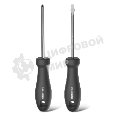 Набор отверток Deli Home Series HT1002 2шт SL5x100+PH1x100 Эксклюзивный дизайн. Рукоятка из высококачественного софттач пластика