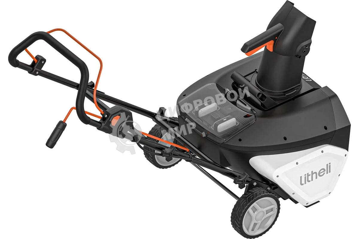 Аккумуляторный снегоуборщик Litheli U20SB00-0A220 (2 аккумулятора 4,0 А/ч)