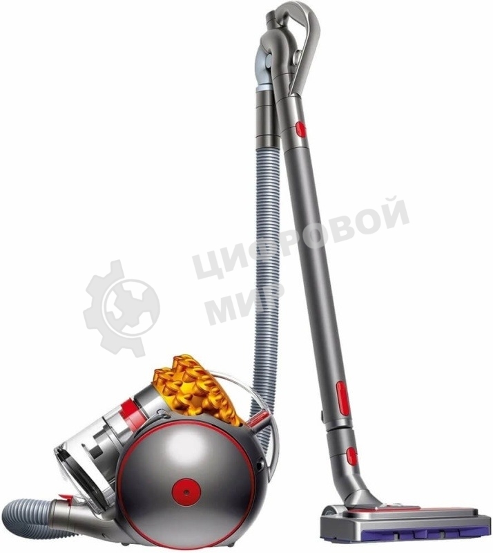 Пылесос Dyson CY26 Multifloor 2 серебристый/золотистый, 160/700 Вт, уборка сухая, пылесборник контейнер 1.6 л