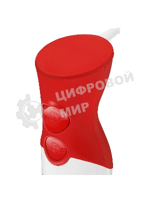 Блендер погружной Bosch MSM64110 белый/красный, 450 Вт, 2 скорости, турбо