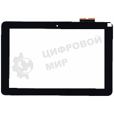 Сенсорное стекло (тачскрин) для Asus Transformer Book T101HA, черное