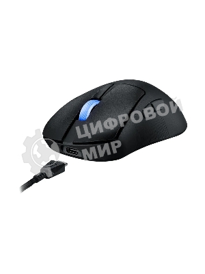Мышь беспроводная/проводная ASUS ROG Keris II ACE черный, 42000 dpi, радиоканал, Bluetooth, USB, кнопки - 6