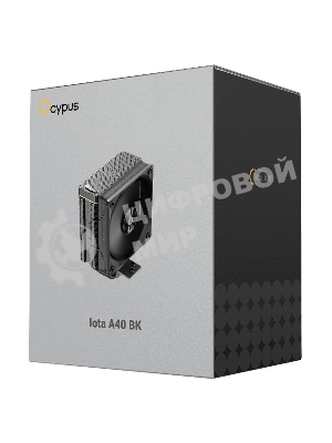 Кулер для процессора Cooler Ocypus Iota A40 BK черный 120мм алюминий+медь 2000rpm 29db 4-pin 220W 156мм