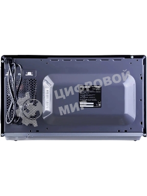 Микроволновая печь Hyundai HYM-D3013 черный, 25 л, 800 Вт, переключатели - кнопки, поворотный механизм