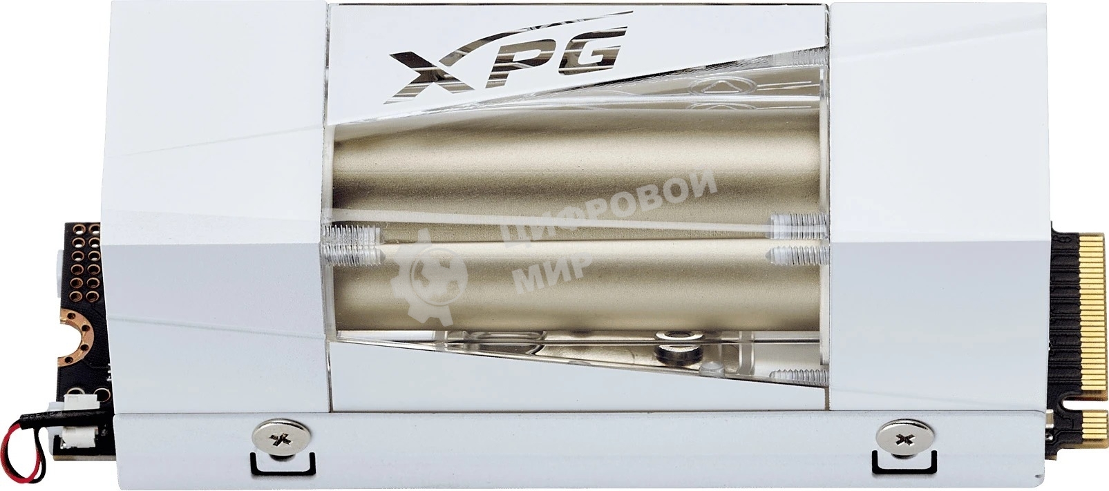 Накопитель SSD ADATA XPG MARS 980 STORM, 2Tb, PCIe 5.0 x4, M.2 2280, NVMe, R/W 14000/13000, с радиатором