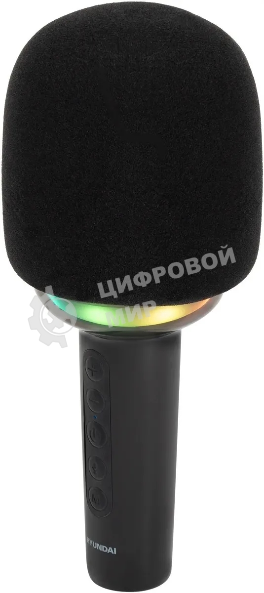 Микрофон беспроводной Hyundai H-MIC100 черный